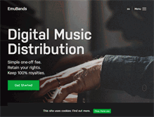 Tablet Screenshot of emubands.com